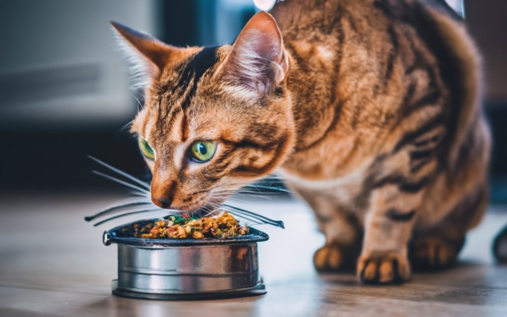 Gatos devem comer taurina. Entenda o porquê